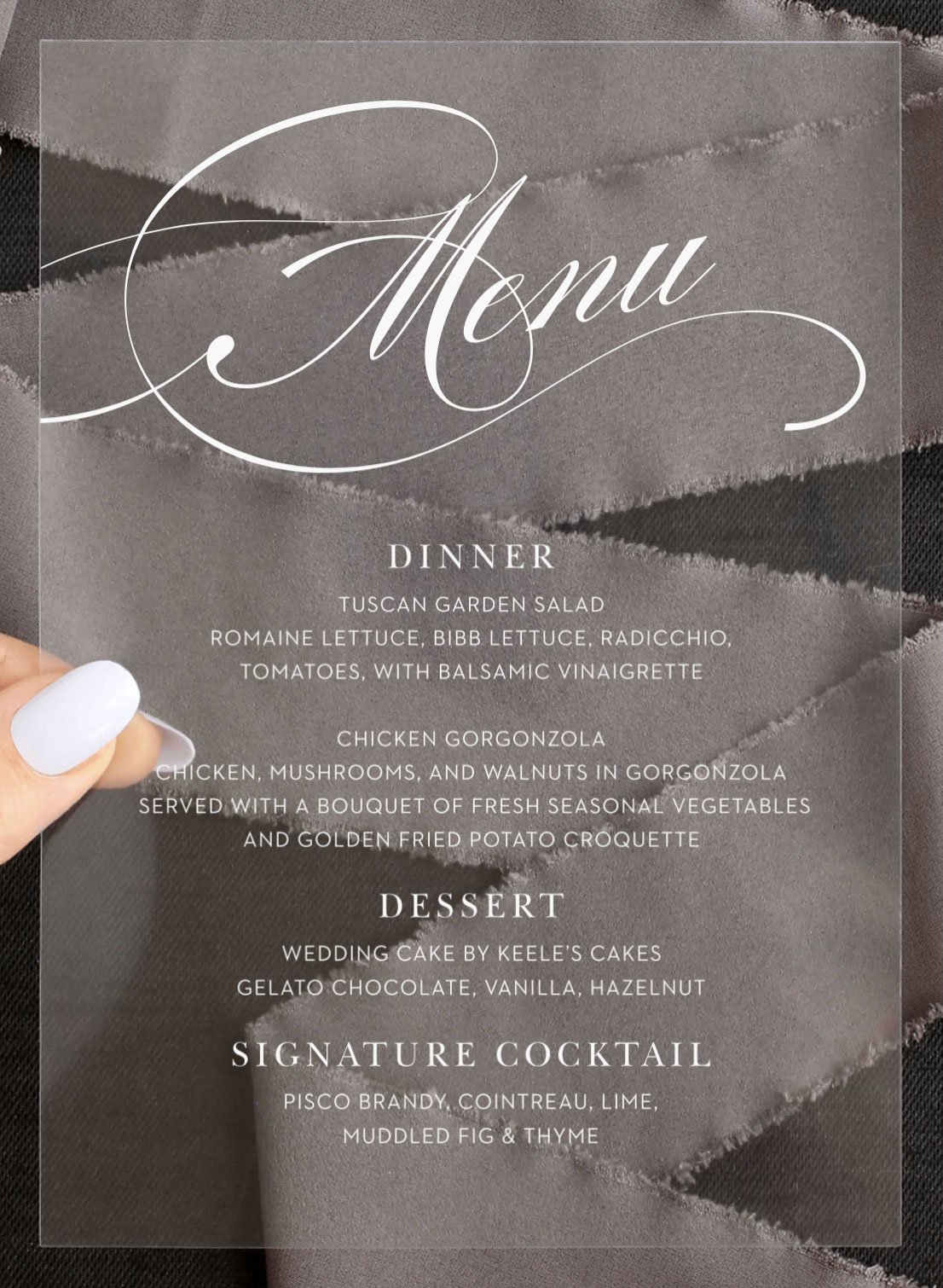 What Are The Most Popular Wedding Menu Templates For 2022